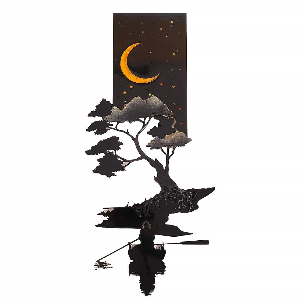Handmade Baltic Amber Wall Panel | Twilight Modern Wall Art